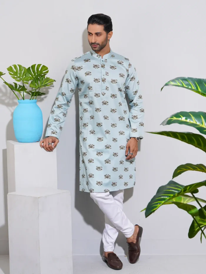 bombay cotton [India] digital print punjabi