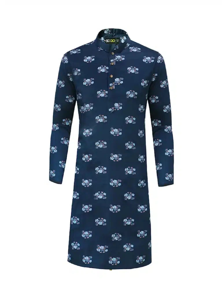 All Panjabi Landing Page Bombay Cotton Digital All Over Print Platinum Punjabi