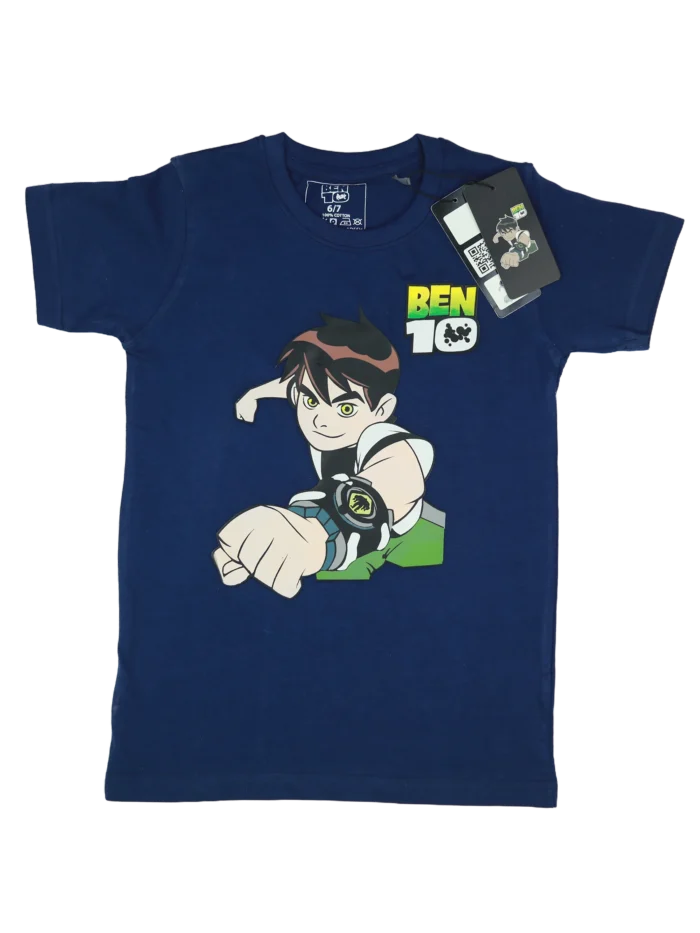 boys ben10 t-shirt blue