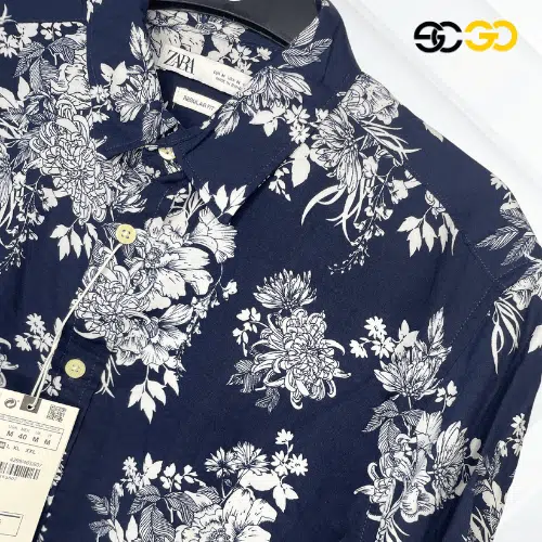 Chinese Linen Printed Casual Shirt 14