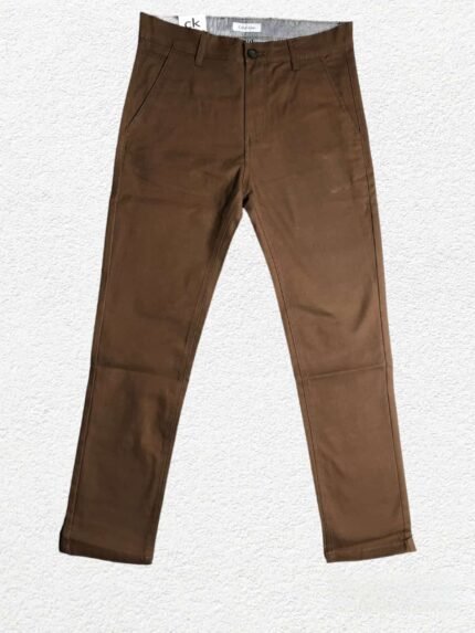 Mens Gabardine Dark Chocolate Color